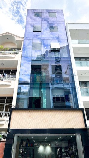 cho thuê tòa nhà full kính đường 3/2, phường 10, quận 10 - đối diện học viện tài chính
