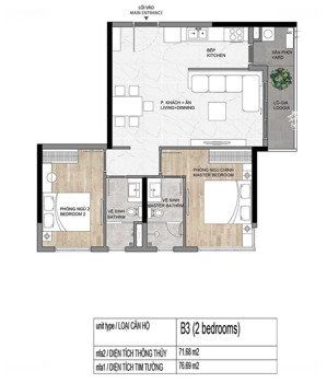 căn hộ góc elysian 77m2 2pn 2wc, giá 4tỷ936 (102%), thanh toán 30% nhận nhà, tăng 1 năm phí quản lý