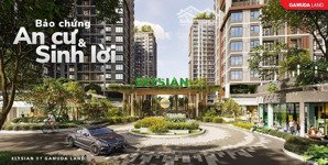 căn hộ elysian 82m2 2pn, giá 5tỷ250 (102%), tặng ô đậu ô tô, thanh toán 30% nhận nhà