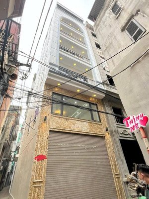 nhà mới 8 tầng thang máy gara oto mt ~5m kdt linh đàm. vừa ở vừa làm vp kdoanh buôn bán cực kì đẹp