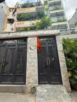 bán nhà riêng 12 tỷ, 100m2, 8pn, 5wc, hxh 5m quay đầu, nguyễn văn đậu, bình thạnh.