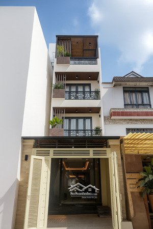 bán nhà hẻm xe hơi tránh - ung văn khiêm, bình thạnh - ngay khu vip đường d - 62m2 - 4 tầng 6pn