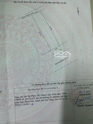 lô đất mặt tiền minh mạng sát biển giá tốt