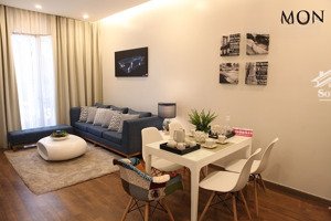 cho thuê cc mon city, 13 triệu, 86m2, 3pn, 2wc, full nội thất
