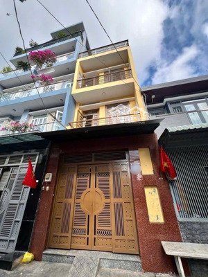 nhà 4 tầng, hxh 6m, 44m2, 4pn3, ngang 4m, ngay bình long, giáp tân phú, hơn 5 tỷ xíu tl