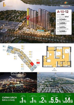 căn 2pn view pháo hoa masteri rivera, tt 1.136 tỷ (20%), techcombank vay 70% miễn lãi đến t9/2027