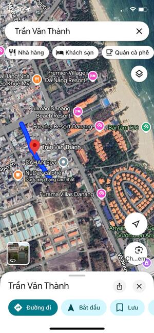 Bán đất tặng nhà C4 MT Trần Văn Thành _ Ngũ Hành Sơn _ 115m2 _ 16.2 tỷ.