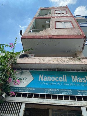 cần bán nhà hxh 429 lê văn sỹ p12, q3. dt: 3.3x18m, 5 tầng, 9p. gía bán 12,9 tỷ tl