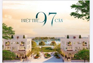 bán biệt thự ven hồ thiên nga, liền kề tttm vincom diện tích 150m2. giá f0 từ vinhomes - 60tr/m2