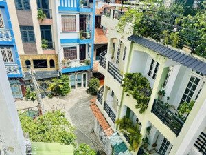 nhà 4 tầng full nội thất 50m2 ngang 4m hẻm xe hơi phạm văn chiêu gò vấp, khu cao tầng an ninh