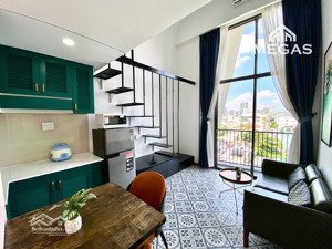 cho thuê căn duplex 35m2 đầy đủ nội thất trung tâm quận 7