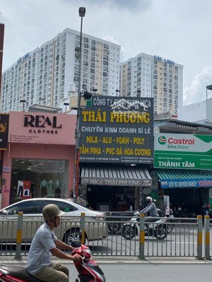 16,8 tỷ .vị trí trung tâm ,nhà 2 mặt tiền kinh doanh luỹ bán bích- trương vĩnh ký .