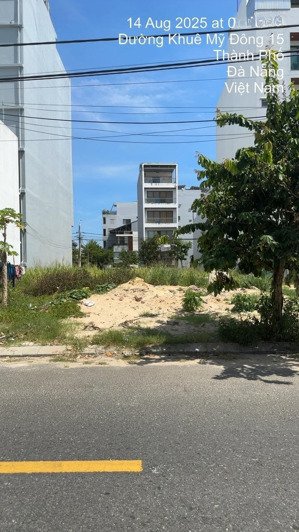 bán đất đường khuê mỹ đông 15, vị trí lõi đẹp nhất khu khuê mỹ đông hướng đông nam