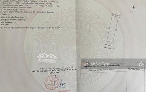 bán lô đất biển đẹp 100m2 - mt vương thừa vũ, gần bãi tắm biển công viên cá voi, biển mỹ khê