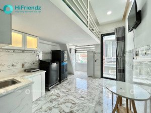 căn hộ gác ban công chỉ tính điện nước | full nội thất | siêu đẹp | dạng căn hộ dịch vụ