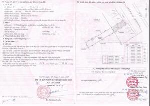 Bán nhà mặt tiền đường QL 22 - Gần chợ Đầu Mối Nông Sản Hóc Môn. Diện tích 360 m2 = Giá 26 tỷ
