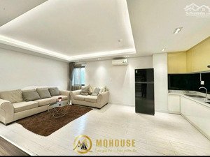 siêu phẩm penthouse 1pn luxury tone trắng hiện đại 120m2 city view, sân vườn ngay đại học hồng bàng
