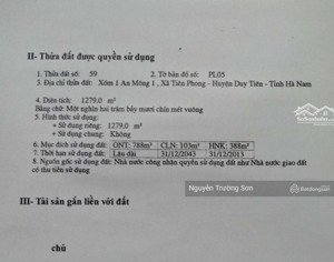 bán đất trang trại 2 mặt tiền sát sông phù hợp làm sinh thái, nghỉ dưỡng, đầu tư phân lô 1300m2