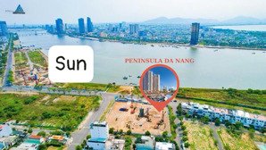 căn hộ 2pn peninsula mặt sông hàn đà nẵng - bàn giao full nội thất - sở hữu lâu dài