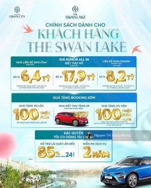 bán biệt thự vinhomes green city, 3,9 tỷ, 173m2, 3pn, 3wc, đức hòa, long an