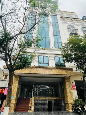tòa building 2 mặt phố, full hầm, thang máy, kinh doanh siêu đỉnh: ngô thì nhậm 102mx8t, gía 30ty