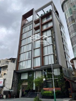 bán gấp tòa nhà chdv - hdt: 310tr/th - 40 tỷ - dt: 10x20m2 - siêu khan hiếm góc 2 mt lê văn sỹ q.3