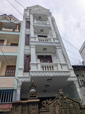 hiếm, nhà citiland phan văn trị gò vấp, xây 6 tầng,có hầm,thang máy 17ty