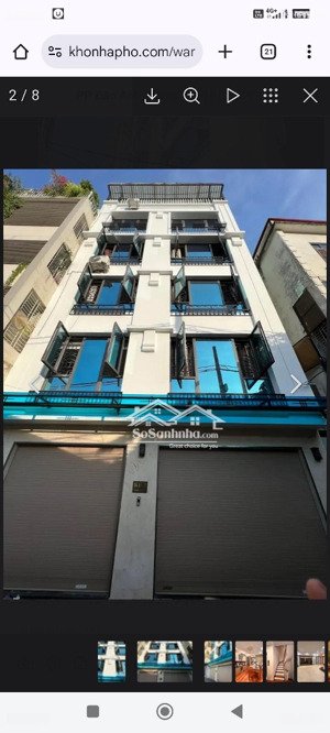 siêu phẩm - hoàng văn thái - thanh xuân. thang máy. kinh doanh. 55m - 6 tầng - mt 8m - giá 16.5 tỷ