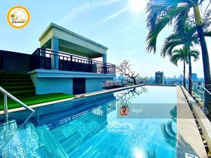 bán toà căn hộ + hồ bơi+dòng tiền 1.2tỷ/ tháng_mt đường hà bổng _phố hàn quốc_lưu trú full