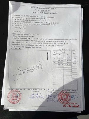 hơn 1tỷ 150m2 100 thổ cư tại thôn đồi miếu xã xuân mai hà nội diện tích: 150m2 (100 thổ cư)