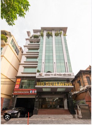 cho thuê nhà mặt phố nghĩa tân, 65mx8 tầng mặt tiền 5m nhà đầy đủ thang máy pccc