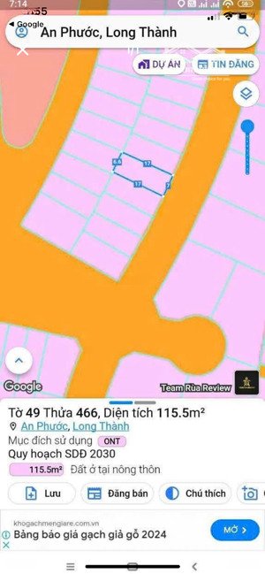 làm việc chính chủ về lô đất trên