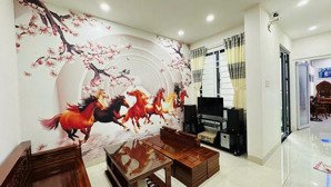 bán nhà mới đẹp 3 tầng hẻm oto bắc sơn có gara cách biển 500m .