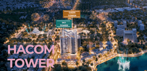 Chính Chủ cho thuê nhà phố Hacom Mall 4 tầng nguyên căn kế 2 tòa thương mại Hacom Tower