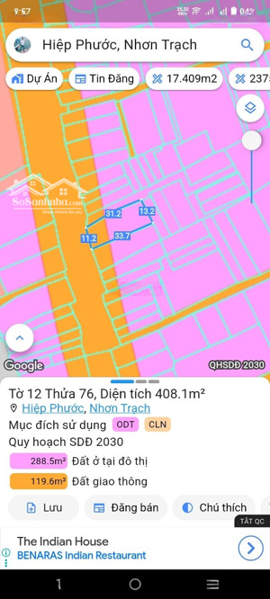 bán nhà góc 2mt đường hùng vương thị trấn hiệp phước, thổ cư, đang cho thuê kinh doanh, giá đầu tư