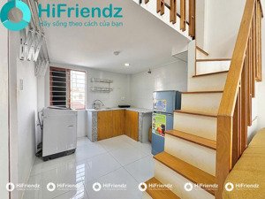 duplex gác cao ban công thoáng - full nội thất