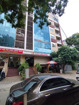 bán tòa nhà vỉa hè, ô tô tránh, kinh doanh duy tân, cầu giấy 166m2, 9 tầng, 65 tỷ