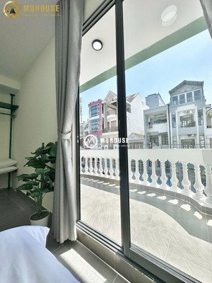 cho thuê căn hộ studio ban công - full nội thất - nhận 4 bạn 2 xe - gần đh ngoại thương - ftu, gtvt