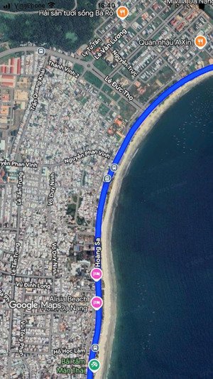 bán cặp đất nền mặt tiền hoàng sa, đà nẵng
