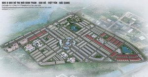 bán đất sổ đỏ khu đô thị đình trám sen hồ,vị trí sát quốc lộ 37 xây nhà luôn