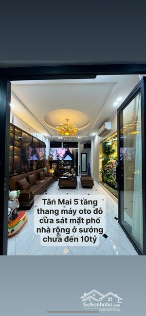 tân mai 5 tầng thang máy đủ nội thất
