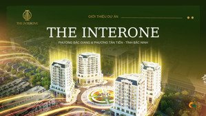 chung cư the interone - phố đi bộ bắc giang, dt 60m2, giá rumor 59~66tr/m2