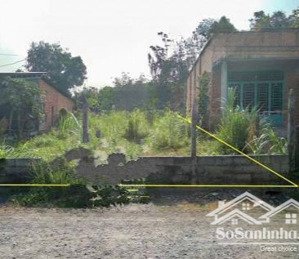 bán đất thật không ảo, đất nằm gần chợ phước thạnh h. củ chi, dt 349m2 (100m2 thổ), giá 1.3 tỷ