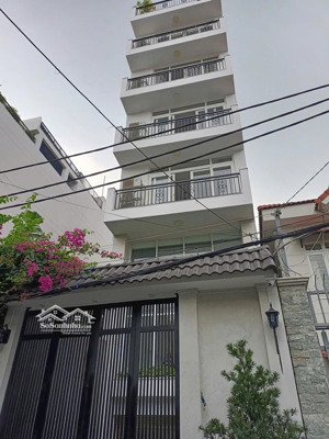 tòa nhà chdv hẻm lớn 176/...lê văn sỹ, p10 , phú nhuận. dt: 4.7x30m, hầm 6 tầng st