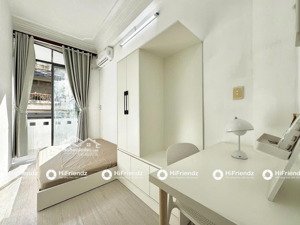 chdv 2 phòng ngủ sát bên đh hoa sen, bách khoa, huflit - full nt tách bếp riêng - ban công lớn