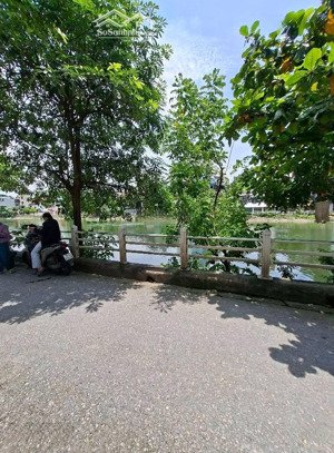 hồ tai trâu 250m2, 1 tầng, mt 13m. view hồ, ô tô tránh, kd tốt, 53 tỷ