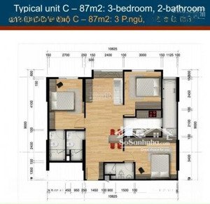 cho thuê căn hộ flora fuji, 87m2 3pn - 3wc full nội thất, giá chỉ 12tr/tháng, nhận nhà ở 25/09