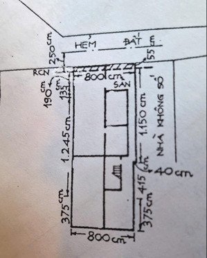 hẻm trần tấn - tân phú, 8x19m, 2 lầu, giá 13,9 tỷ tl