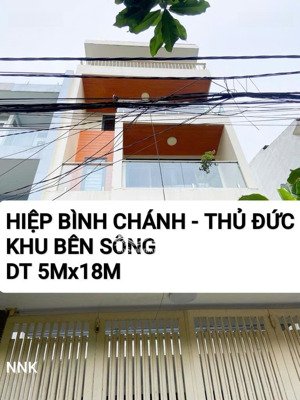 nhà phố đẹp 5 tầng, 90m2, dt: 5mx18m, khu ven sông