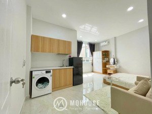 căn hộ đầy đủ nội thất cửa sổ thoáng máy giặt riêng cao thắng quận 10 gần tòa nhà viettel